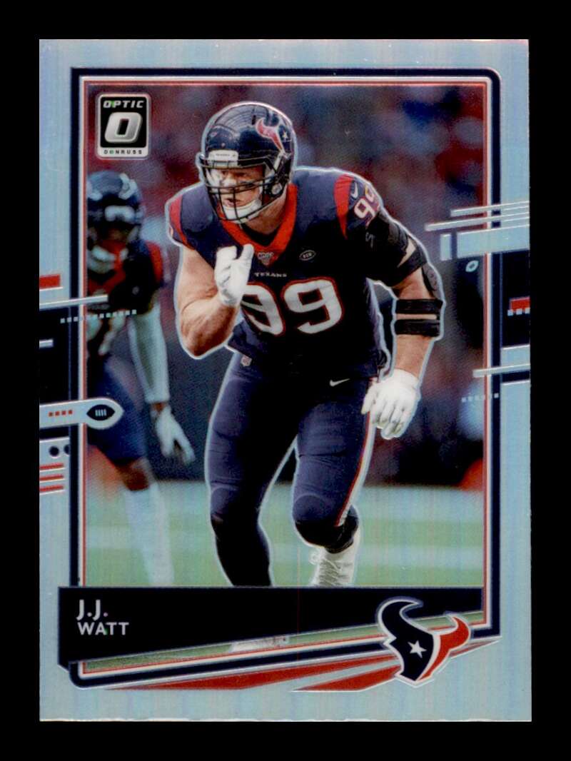 Load image into Gallery viewer, 2020 Donruss Optic Holo J.J. Watt #43 Houston Texans  Image 1
