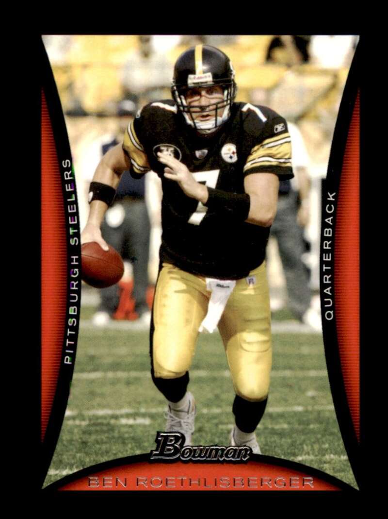 Load image into Gallery viewer, 2008 Bowman Ben Roethlisberger #5 Pittsburgh Steelers  Image 1
