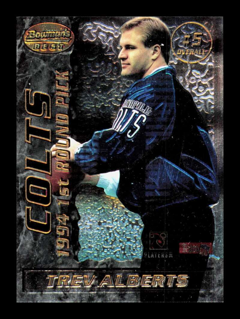 Load image into Gallery viewer, 1995 Bowman&#39;s Best Mirror Image Kerry Collins Trev Alberts #5 Carolina Panthers Rookie RC Image 2
