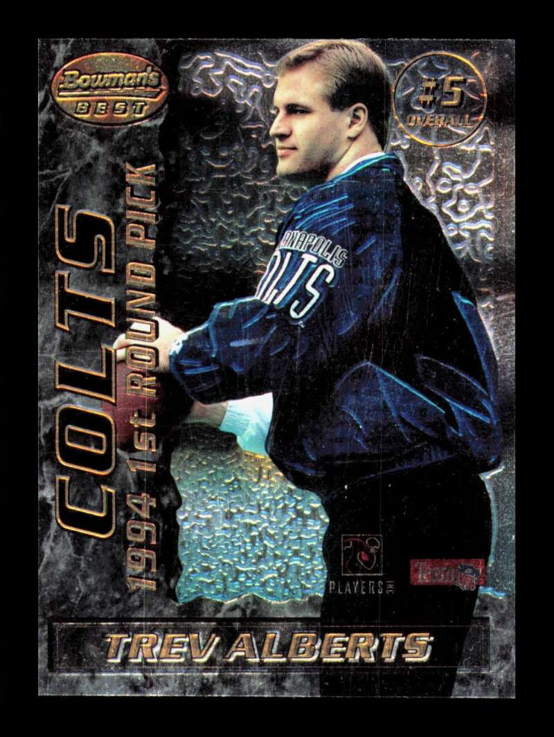 Load image into Gallery viewer, 1995 Bowman&#39;s Best Mirror Image Kerry Collins Trev Alberts #5 Carolina Panthers Rookie RC Image 2
