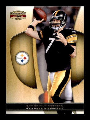 2009 Donruss Gridiron Gear Ben Roethlisberger 