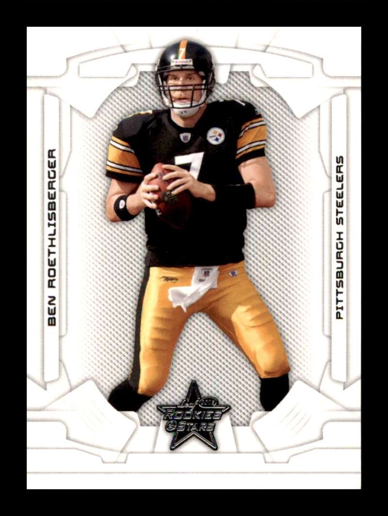 Load image into Gallery viewer, 2008 Leaf Rookies &amp; Stars Ben Roethlisberger #75 Pittsburgh Steelers  Image 1
