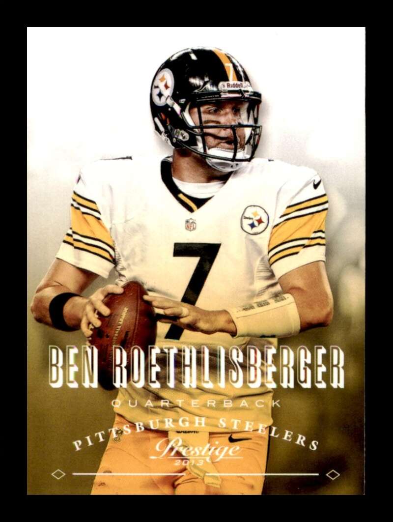 Load image into Gallery viewer, 2013 Panini Prestige Ben Roethlisberger #151 Pittsburgh Steelers  Image 1
