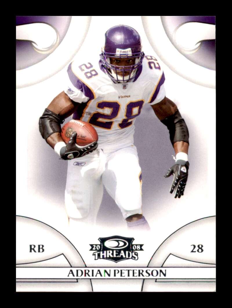 Load image into Gallery viewer, 2008 Donruss Threads Adrian Peterson #72 Minnesota Vikings  Image 1
