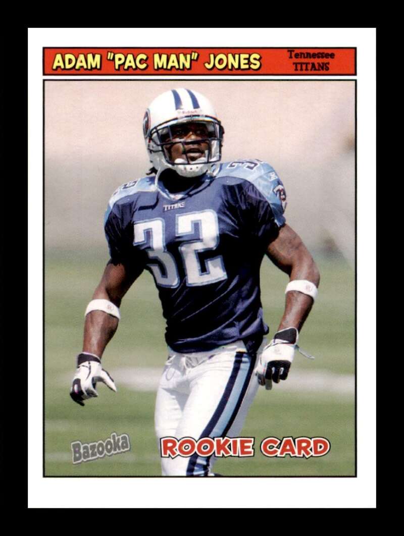 Load image into Gallery viewer, 2005 Topps Bazooka Adam Jones #180 Pac Man Tennessee Titans Rookie RC  Image 1
