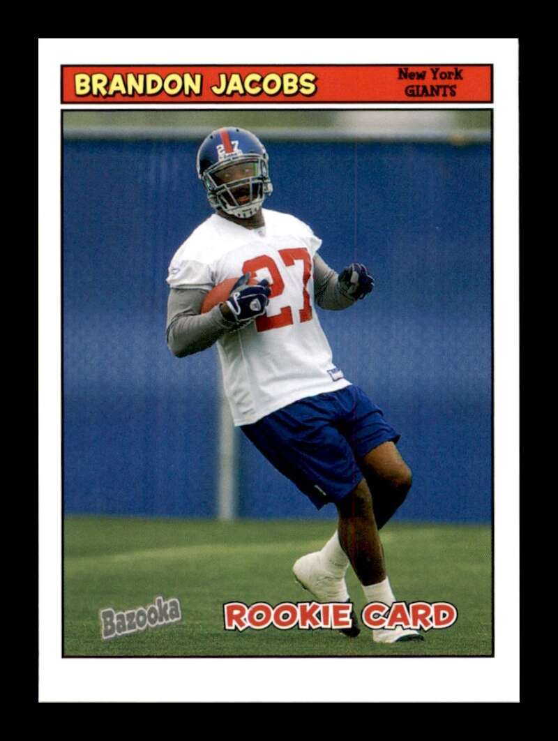 Load image into Gallery viewer, 2005 Topps Bazooka Brandon Jacobs #186 New York Giants Rookie RC  Image 1
