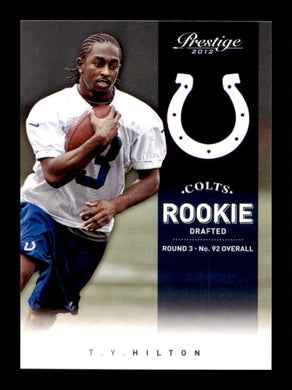 2012 Panini Prestige T.Y. Hilton 