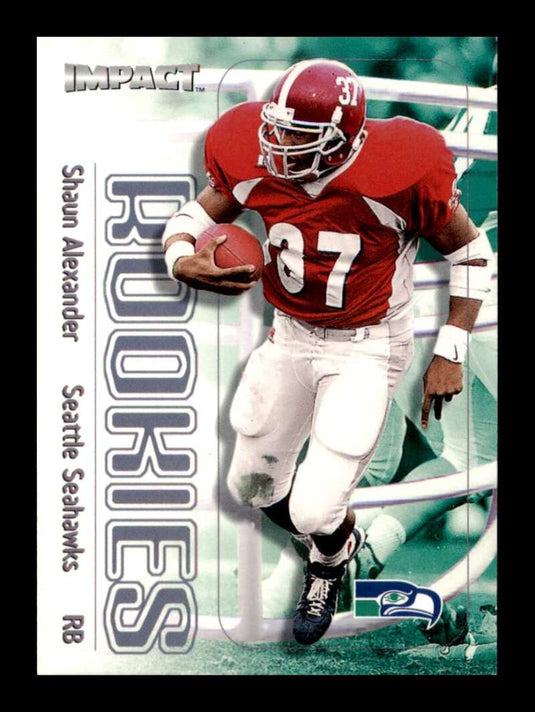 2000 Fleer Impact Shaun Alexander