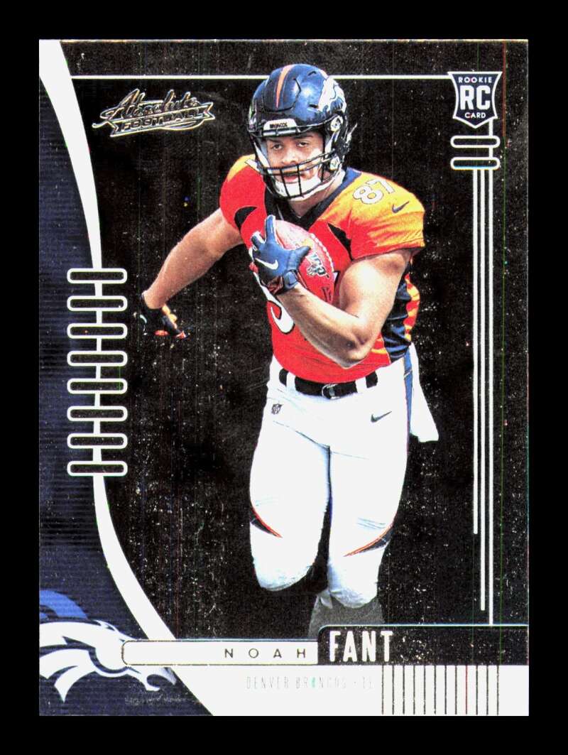 Load image into Gallery viewer, 2019 Panini Absolute Noah Fant #133 Denver Broncos Rookie RC  Image 1
