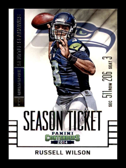 2014 Panini Contenders Season Ticket Russell Wilson