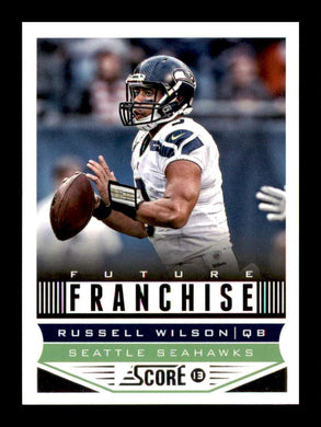 2013 Score Future Franchise Russell Wilson 