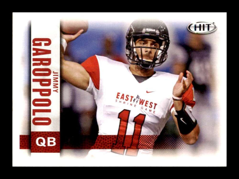 Load image into Gallery viewer, 2014 SAGE Hit Jimmy Garoppolo #10 Eastern Illinois Panthers Rookie RC Image 1
