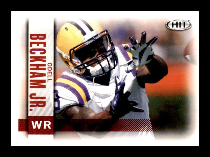 Load image into Gallery viewer, 2014 SAGE Hit Odell Beckham Jr. #103 LSU Tigers Rookie RC Image 1
