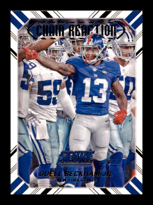 2016 Score Chain Reaction Odell Beckham Jr. 