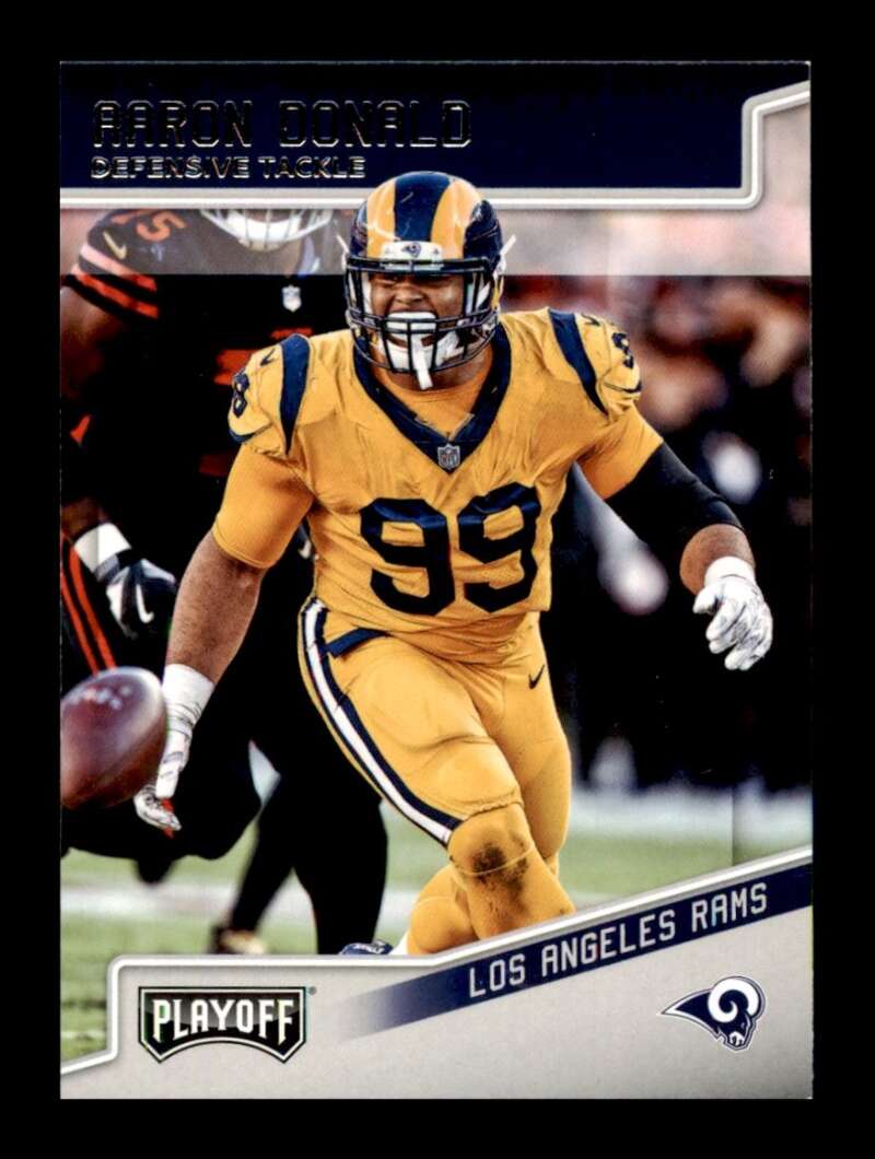 Load image into Gallery viewer, 2018 Panini Playoff Aaron Donald #103 Los Angeles Rams  Image 1
