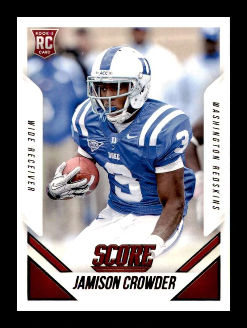 Load image into Gallery viewer, 2015 Score Jamison Crowder #404 Washington Redskins Rookie RC  Image 1
