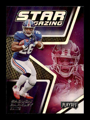 2019 Panini Playoff Star Gazing Saquon Barkley 