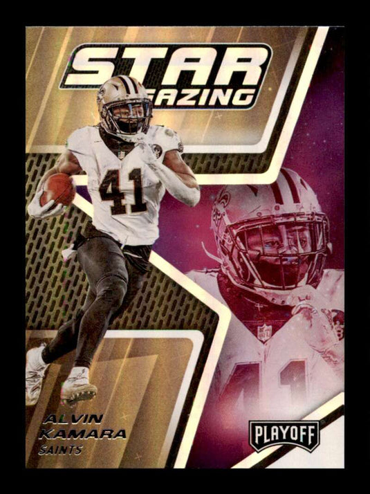 2019 Panini Playoff Star Gazing Alvin Kamara