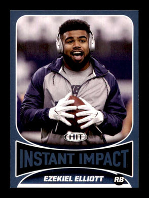 2017 SAGE Hit Premier Draft Blue Ezekiel Elliott 