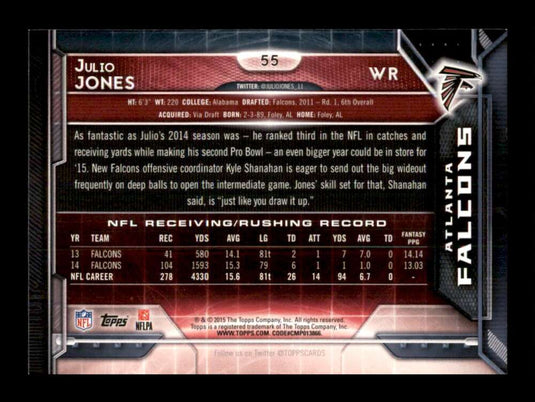 2015 Topps Julio Jones