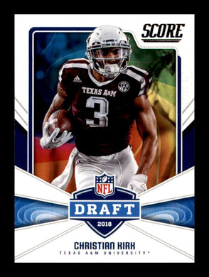 2018 Score NFL Draft Christian Kirk 