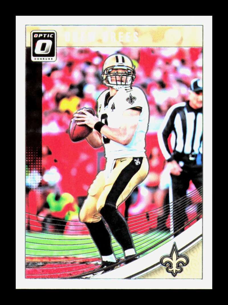 Load image into Gallery viewer, 2018 Donruss Optic Drew Brees #68 New Orleans Saints  Image 1
