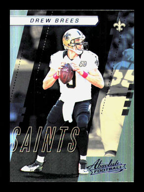 2017 Panini Absolute Spectrum Blue Drew Brees 