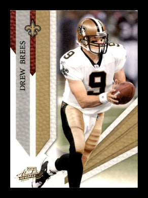 2009 Playoff Absolute Memorabila Drew Brees 