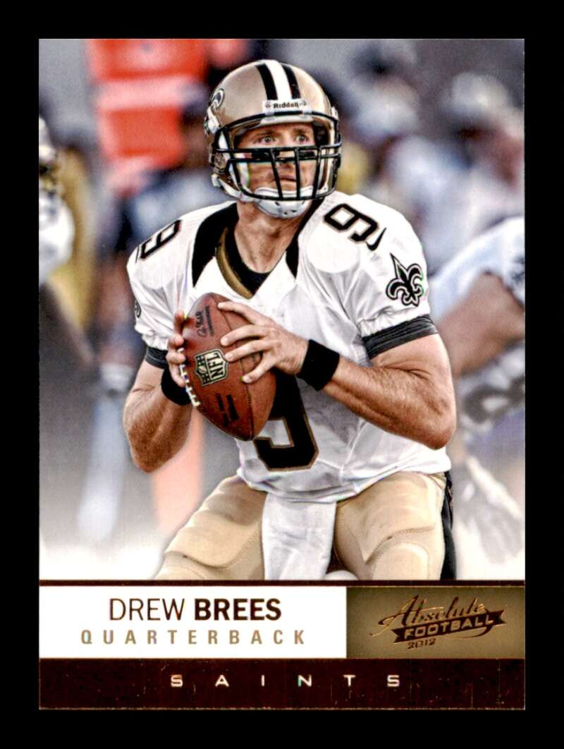 Load image into Gallery viewer, 2012 Panini Absolute Drew Brees #63 New Orleans Saints  Image 1
