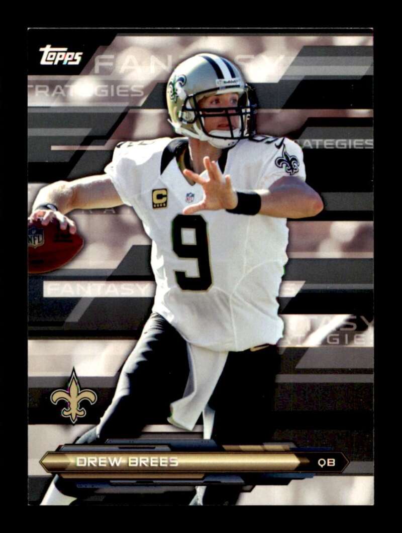 Load image into Gallery viewer, 2014 Topps Fantasy Strategies Drew Brees #FFS-DB New Orleans Saints  Image 1
