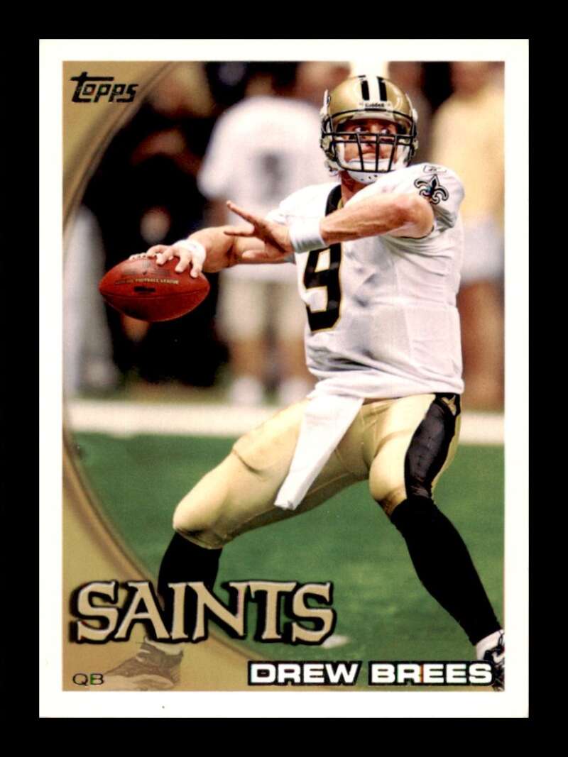 Load image into Gallery viewer, 2010 Topps Drew Brees #100 New Orleans Saints  Image 1
