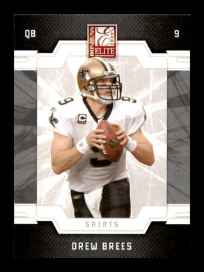 2009 Donruss Elite Drew Brees 