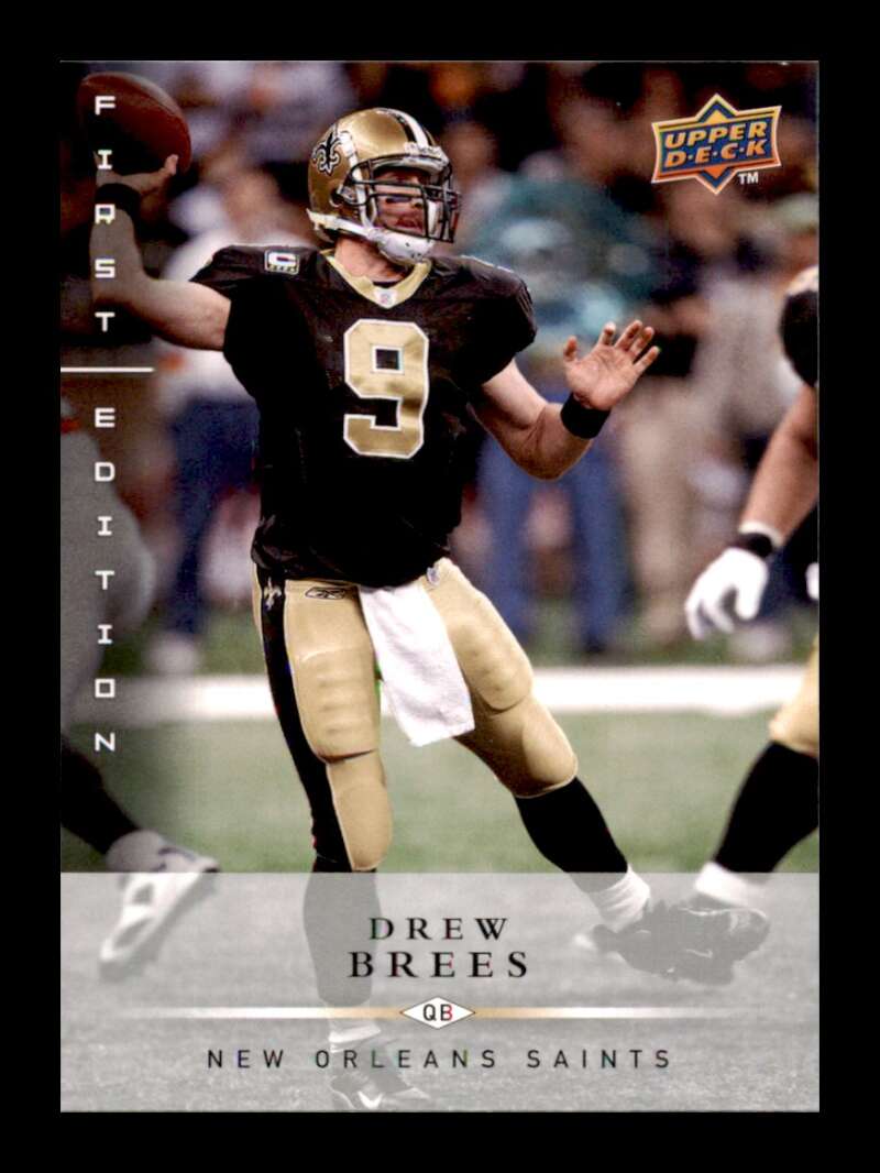 Load image into Gallery viewer, 2008 Upper Deck First Edition Drew Brees #90 New Orleans Saints  Image 1
