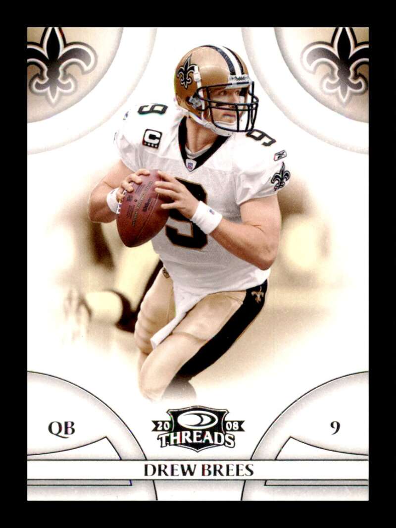 Load image into Gallery viewer, 2008 Donruss Threads Drew Brees #77 New Orleans Saints  Image 1
