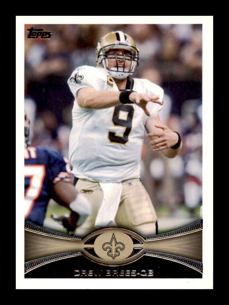 Load image into Gallery viewer, 2012 Topps Drew Brees #100 New Orleans Saints  Image 1
