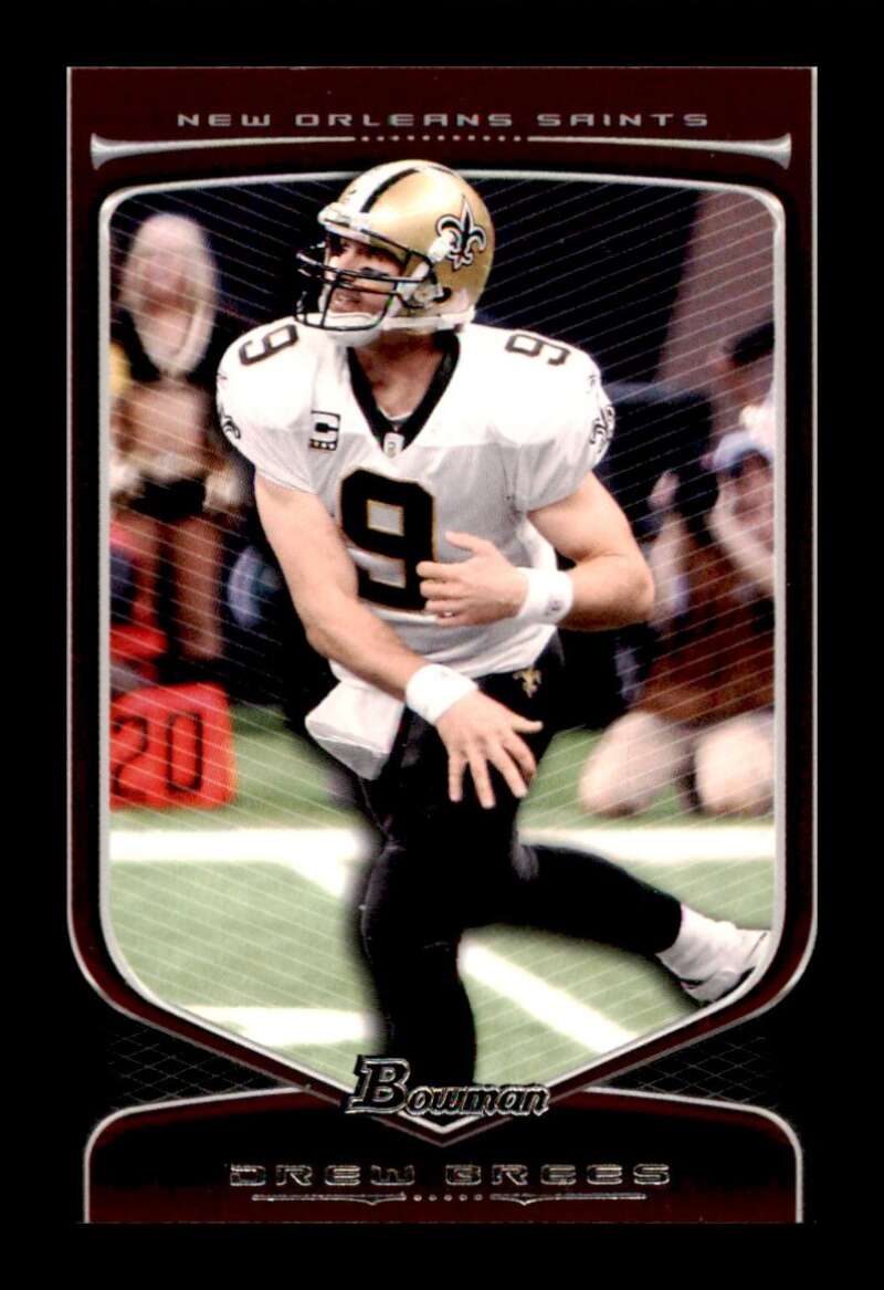 Load image into Gallery viewer, 2009 Bowman Draft Drew Brees #1 New Orleans Saints  Image 1
