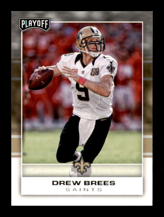 2017 Panini Playoff Drew Brees