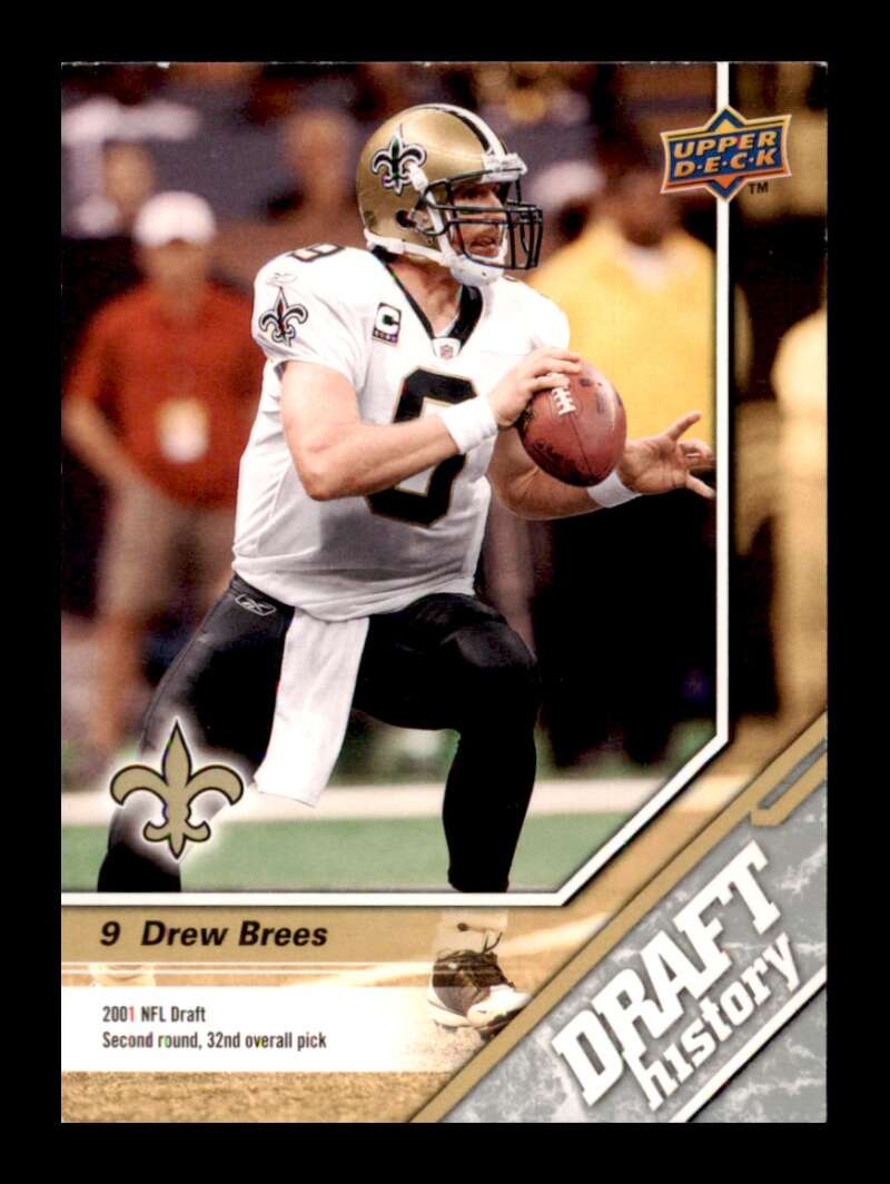 Load image into Gallery viewer, 2009 Upper Deck Draft Edition Drew Brees #153 New Orleans Saints  Image 1
