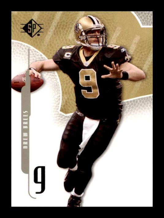 2008 Upper Deck SP Authentic Drew Brees 