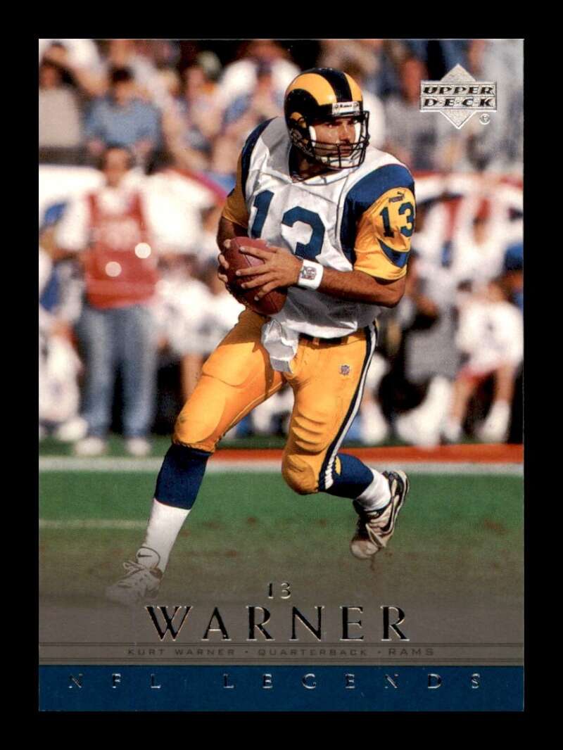 Load image into Gallery viewer, 2000 Upper Deck Legends Kurt Warner #77 St. Louis Rams  Image 1
