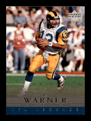 2000 Upper Deck Legends Kurt Warner 