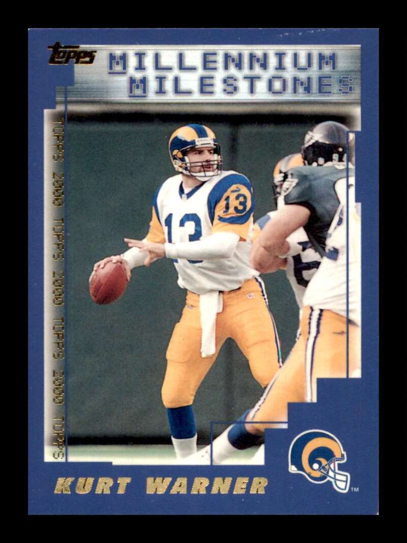 Load image into Gallery viewer, 2000 Topps Kurt Warner #339 St. Louis Rams  Image 1
