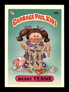 1985 Topps Garbage Pail Kids Series 2 Messy Tessie 