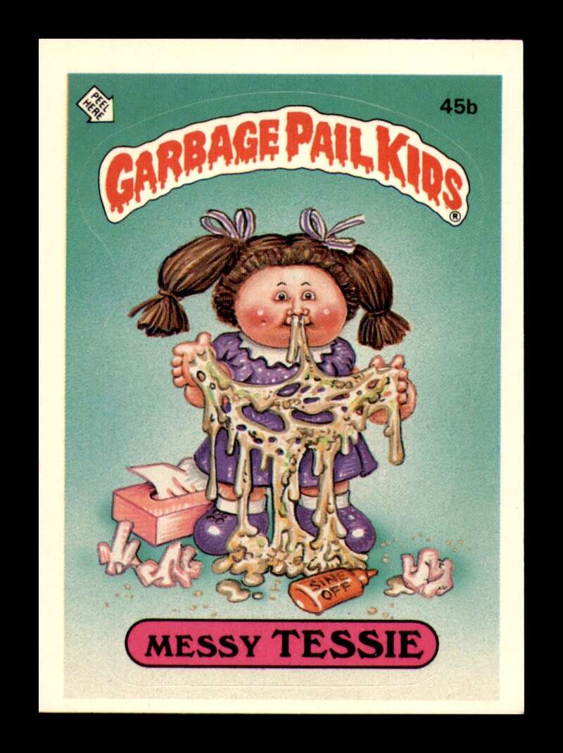 Load image into Gallery viewer, 1985 Topps Garbage Pail Kids Series 2 Messy Tessie #45b  Image 1
