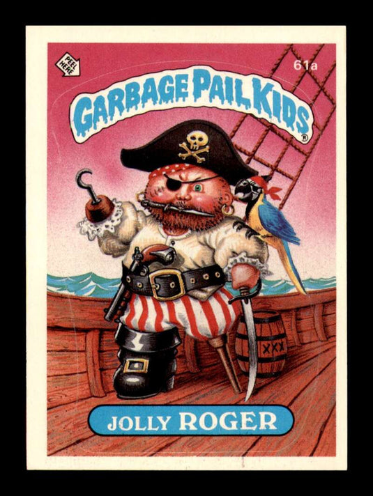 1985 Topps Garbage Pail Kids Series 2 Jolly Roger