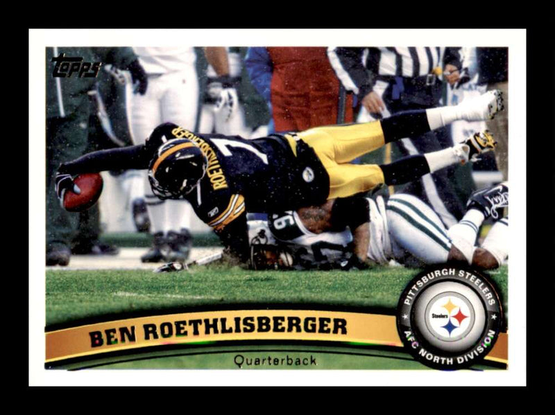 Load image into Gallery viewer, 2011 Topps Ben Roethlisberger #90 Pittsburgh Steelers  Image 1
