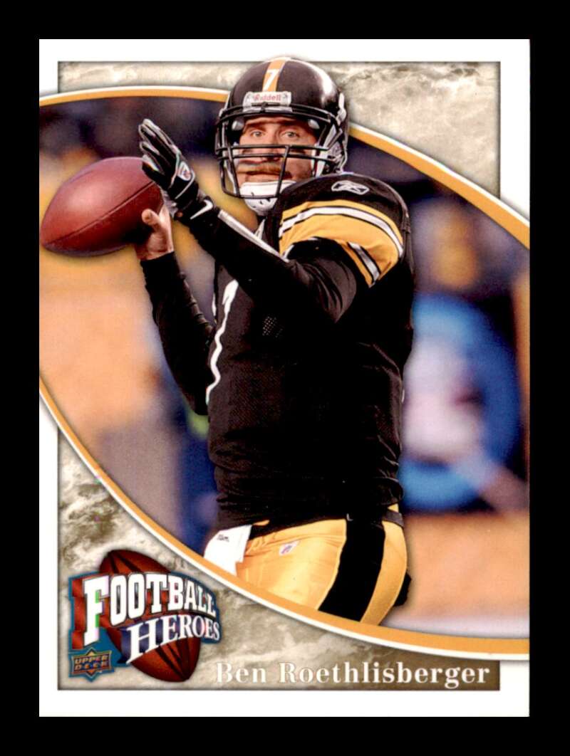 Load image into Gallery viewer, 2009 Upper Deck Heroes Ben Roethlisberger #24 Pittsburgh Steelers  Image 1
