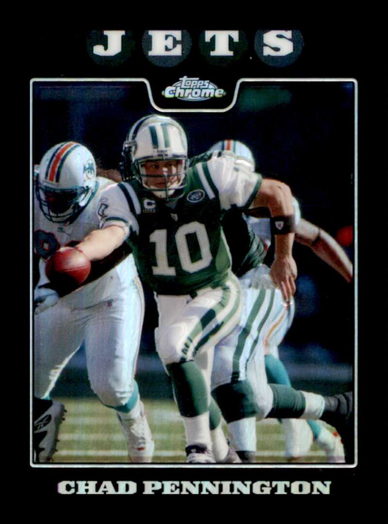 Load image into Gallery viewer, 2008 Topps Chrome Refractor Chad Pennington #TC4 New York Jets Image 1
