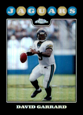 2008 Topps Chrome Refractor David Garrard 