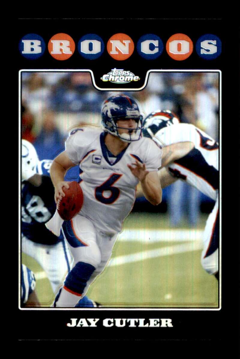 Load image into Gallery viewer, 2008 Topps Chrome Refractor Jay Cutler #TC7 Denver Broncos Image 1
